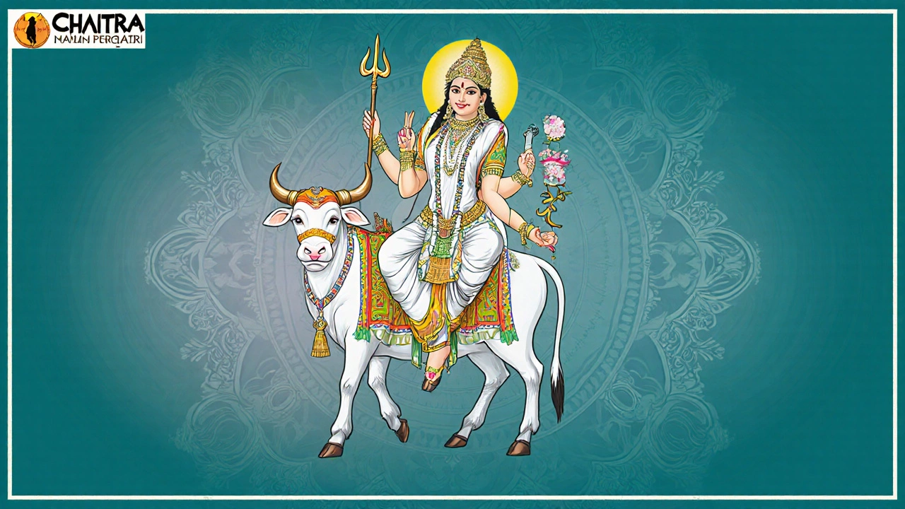 उपवास, शुभ रंग और शैलपुत्री के लाभ